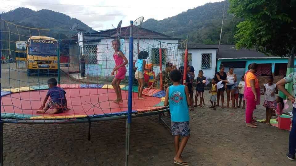 Camacã: Secretaria de Assistência Social leva diversão e alegria para as crianças do Novo Itamaraty